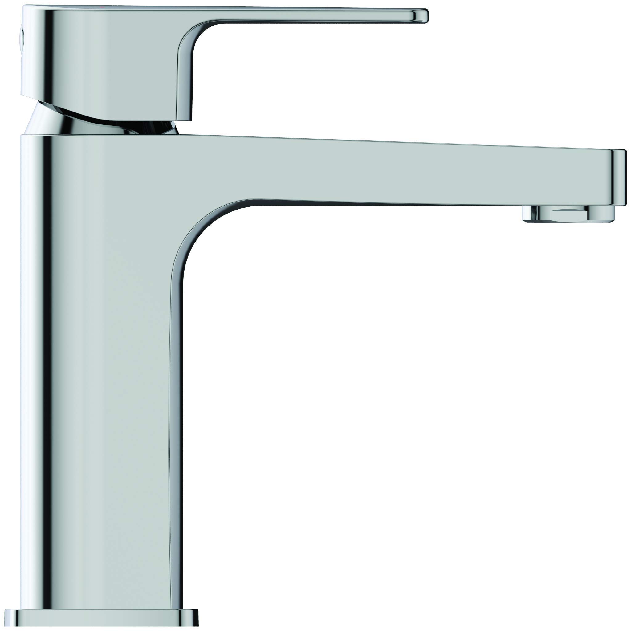Large Basin Mixer tap with Bluestart Cerafine D, Chrome, Auslaufhöhe 104mm - Image 2
