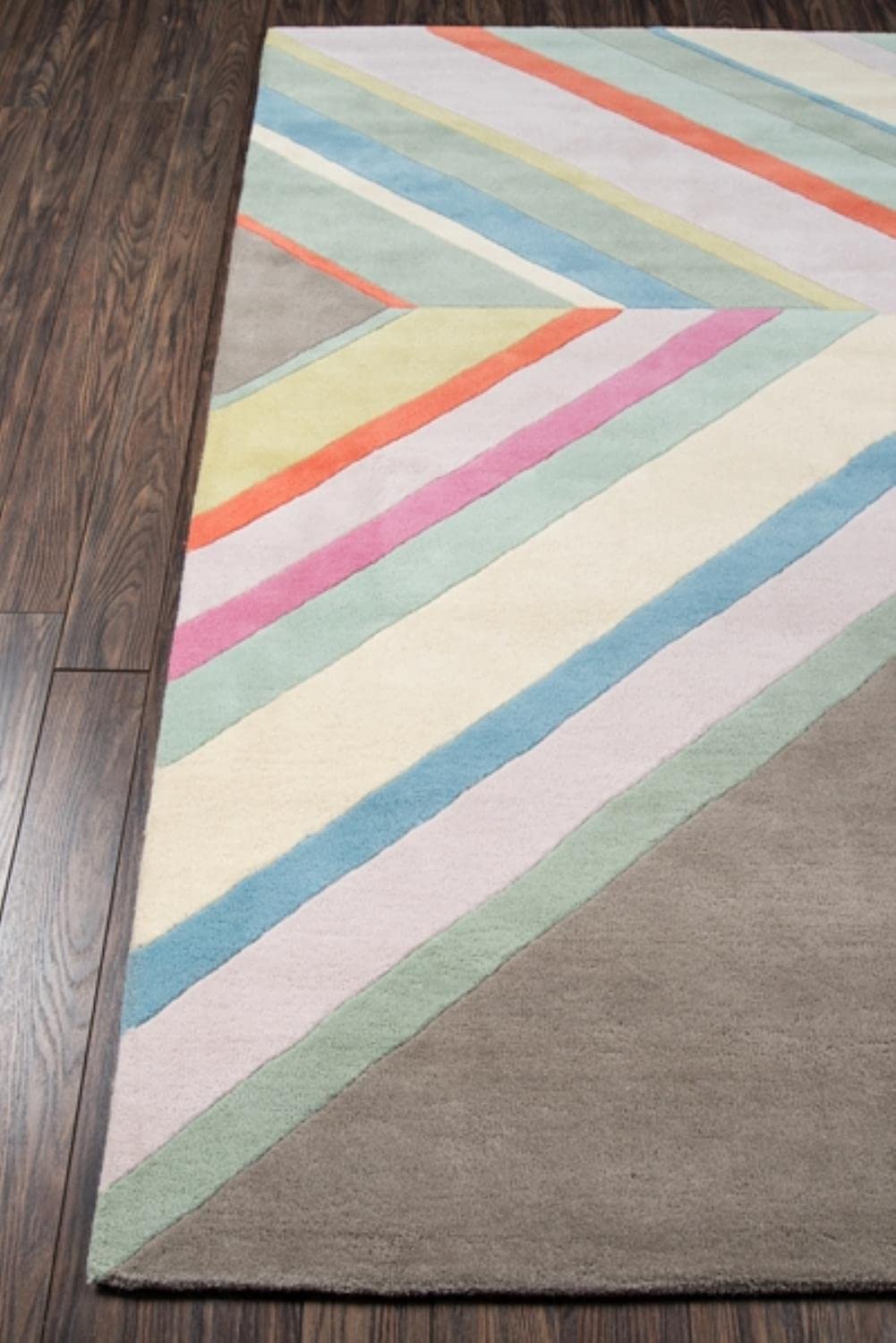 Novogratz by Momeni Delmar Ultralight Grey Runner Area Rug 2'3