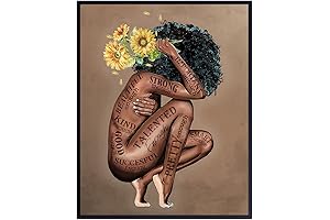 African American Woman Wall Art - Black Girl Magic Poster