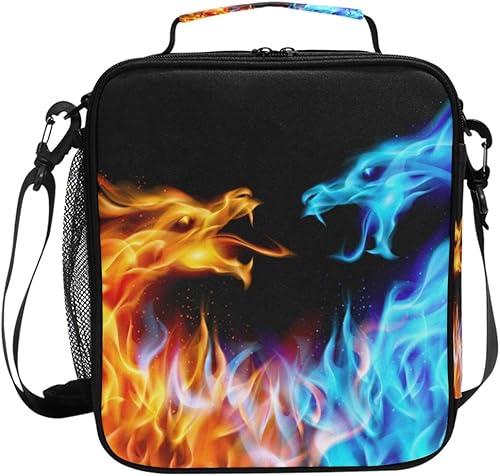 Miniatura 85 de AUUXVA Bolsa de almuerzo – Tren de vapor, lona, 10.5 pulgadas de alto x 3.5 pulgadas de ancho x 9.5 pulgadas de largo, para 3 años en adelante Steam