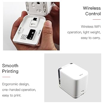 コンパクト印刷機 ホワイト USB接続 プリンター - 通販 | Amazon.co.jp