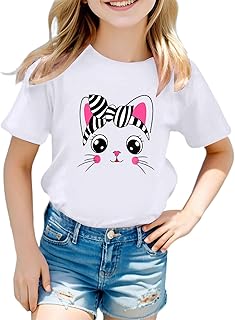 Tops de verano para niños, básico, cuello redondo, camiseta de manga larga, camiseta de manga larga, camiseta escolar, camiseta de algodón, tops cálidos, edad 2-8 años