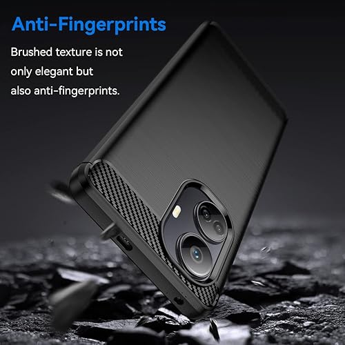 Miniatura 7 de KOARWVC Funda de teléfono para Realme 10 Pro + Realme 10 Pro Plus 5G RMX3687, funda de fibra de carbono a prueba de golpes, resistente a los