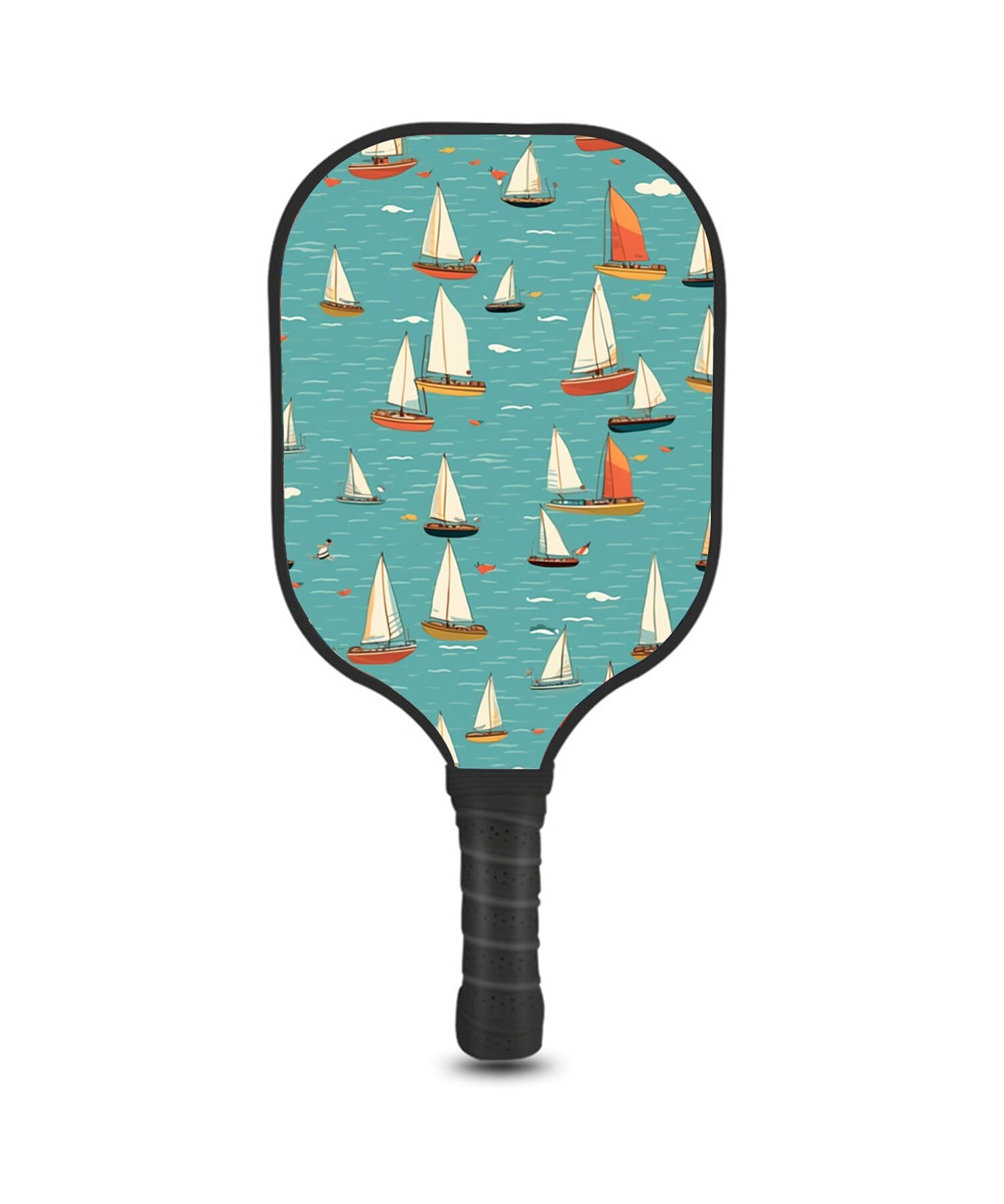 SHENCANG BLUE Custom Pickleball Paddle with 1 DIY Pickleball