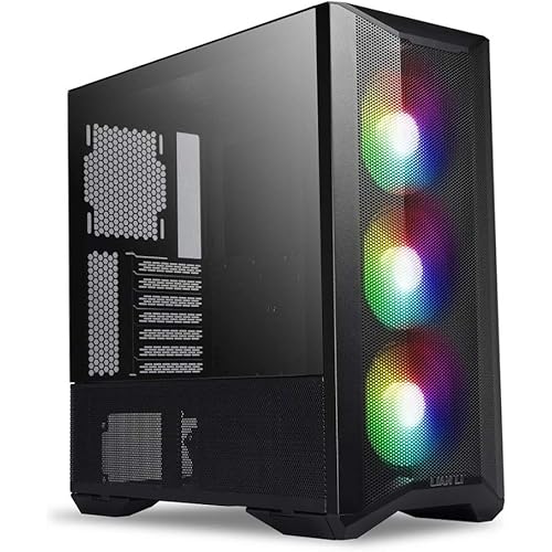 Lian Li LANCOOL II MESH C RGB-X USB Type-C Included Mid-Tower Black - LAN2MRX.50
