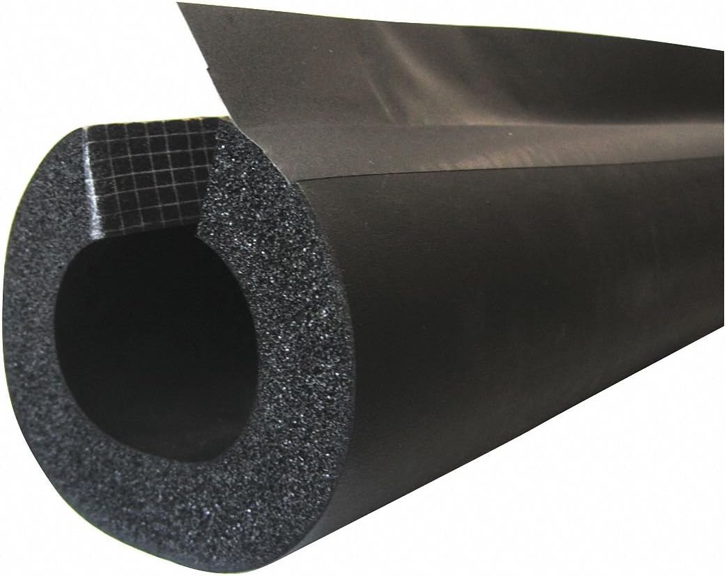 3/4 x 6 ft. Elastomeric Pipe Insulation, 1/2 Wall