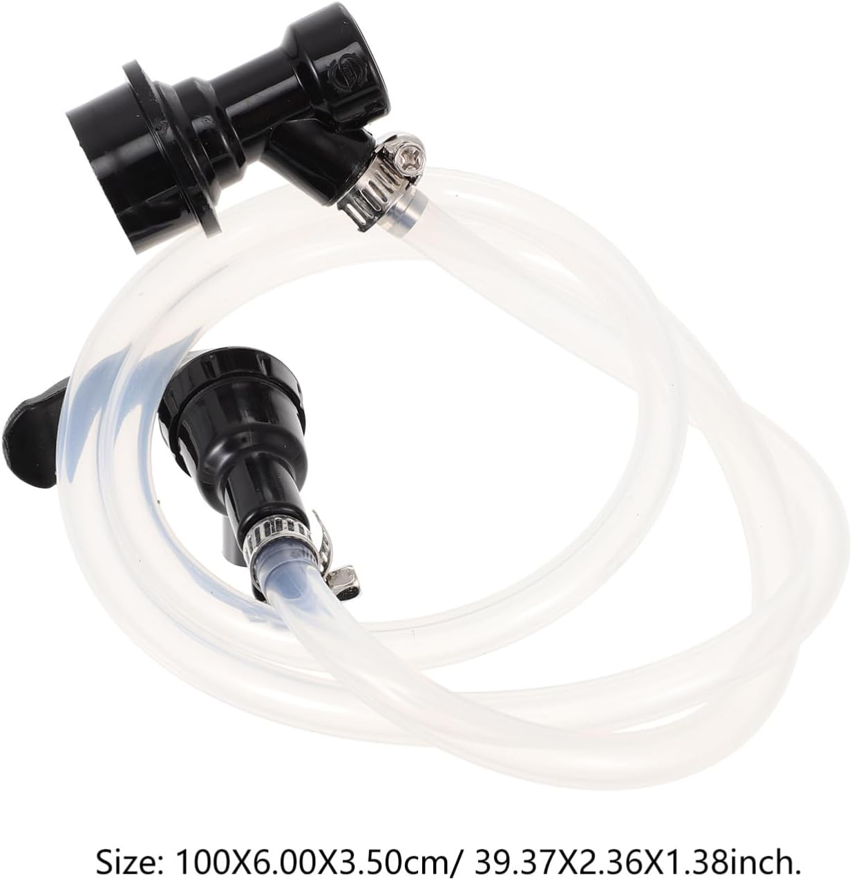 Lock Assembly for Keg Tap and Dispenser Food-grade Hose Line Kit for Parties Picnics and Beverage Dispensing