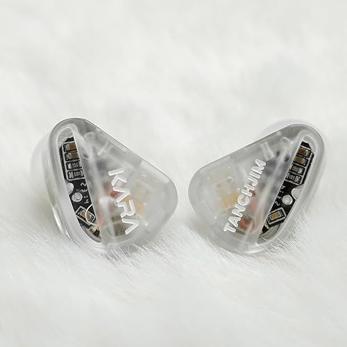 Miniatura 5 de HiFiGo TANCHJIM Kara Flagship 1 DD + 4 BA monitores intrauditivos, 5 controladores híbridos IEMs auriculares intrauditivos con tono natural y sonido