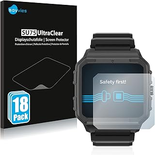 Savvies Screen Protector compatible with North Edge Alpha Pro Protection Film Clear 18-Pack