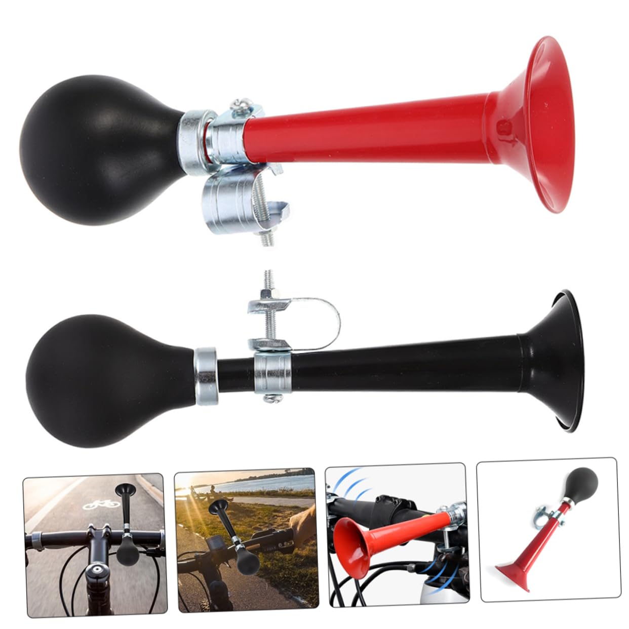 Toyvian Fahrradklingel Erwachsene Die Fahrradhupe Fahrradhorn Fahrräder Luft Manuelle Fahrradhupe Hupe Für Fahrrad Sicherheits-radhupe Fahrrad Hupe Galvanisiertes Eisen