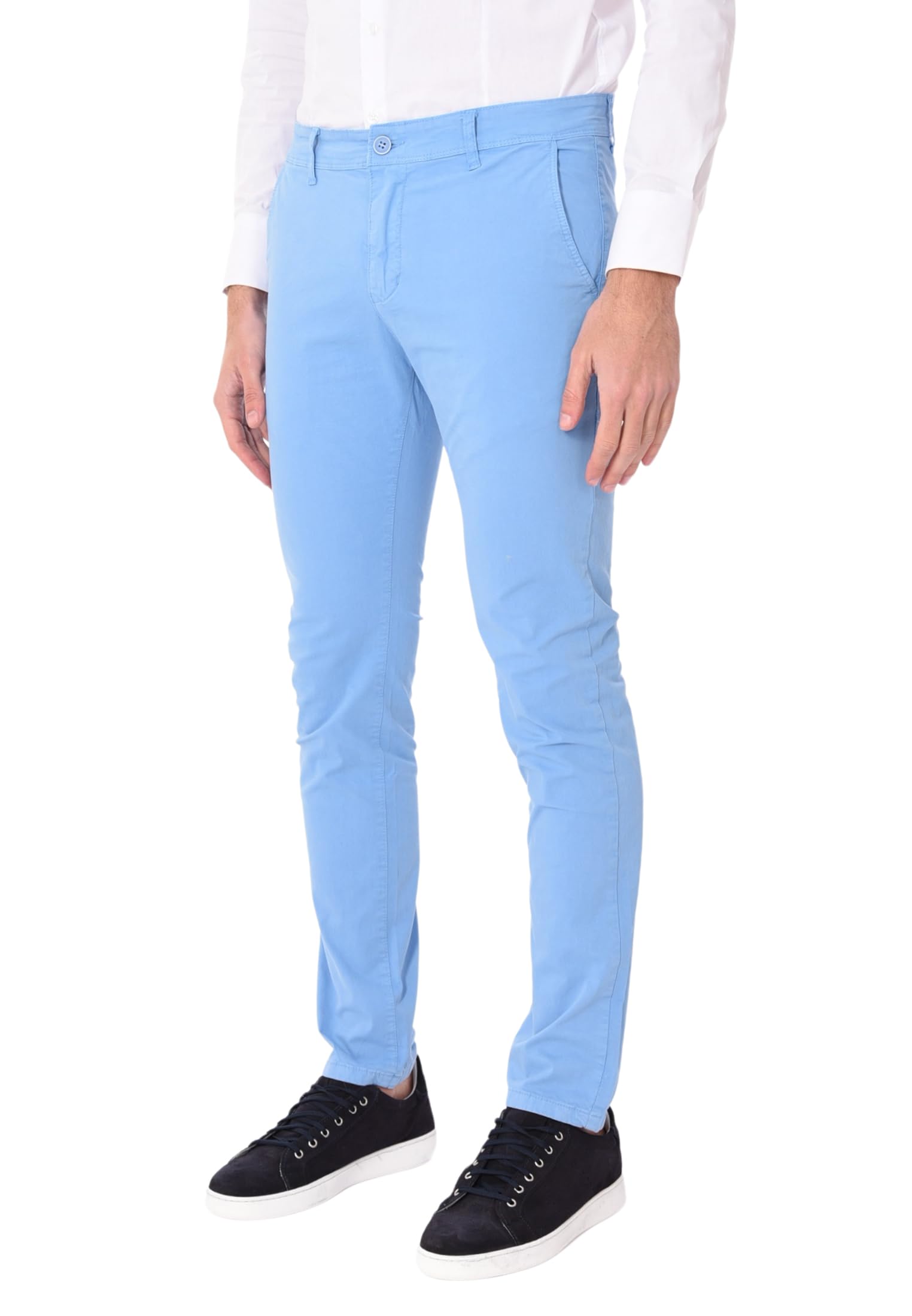 Pantalones de Hombre Elegantes Verano Casual Pantalón Chino Bolsillo América