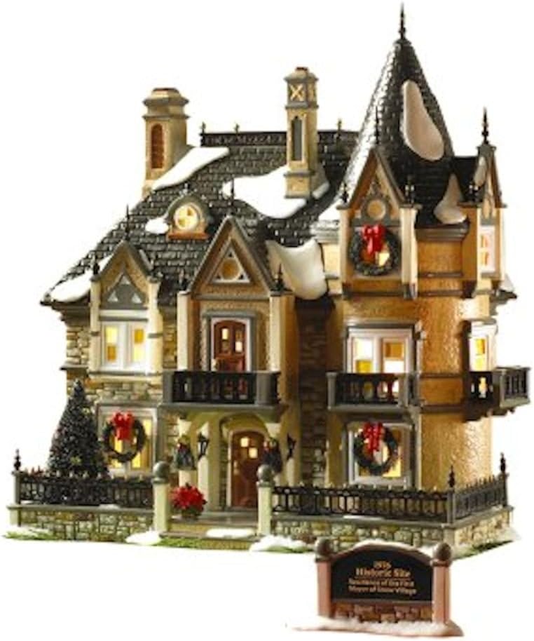 Dept 56 Original Snow VillageMayor's Mansion 55607