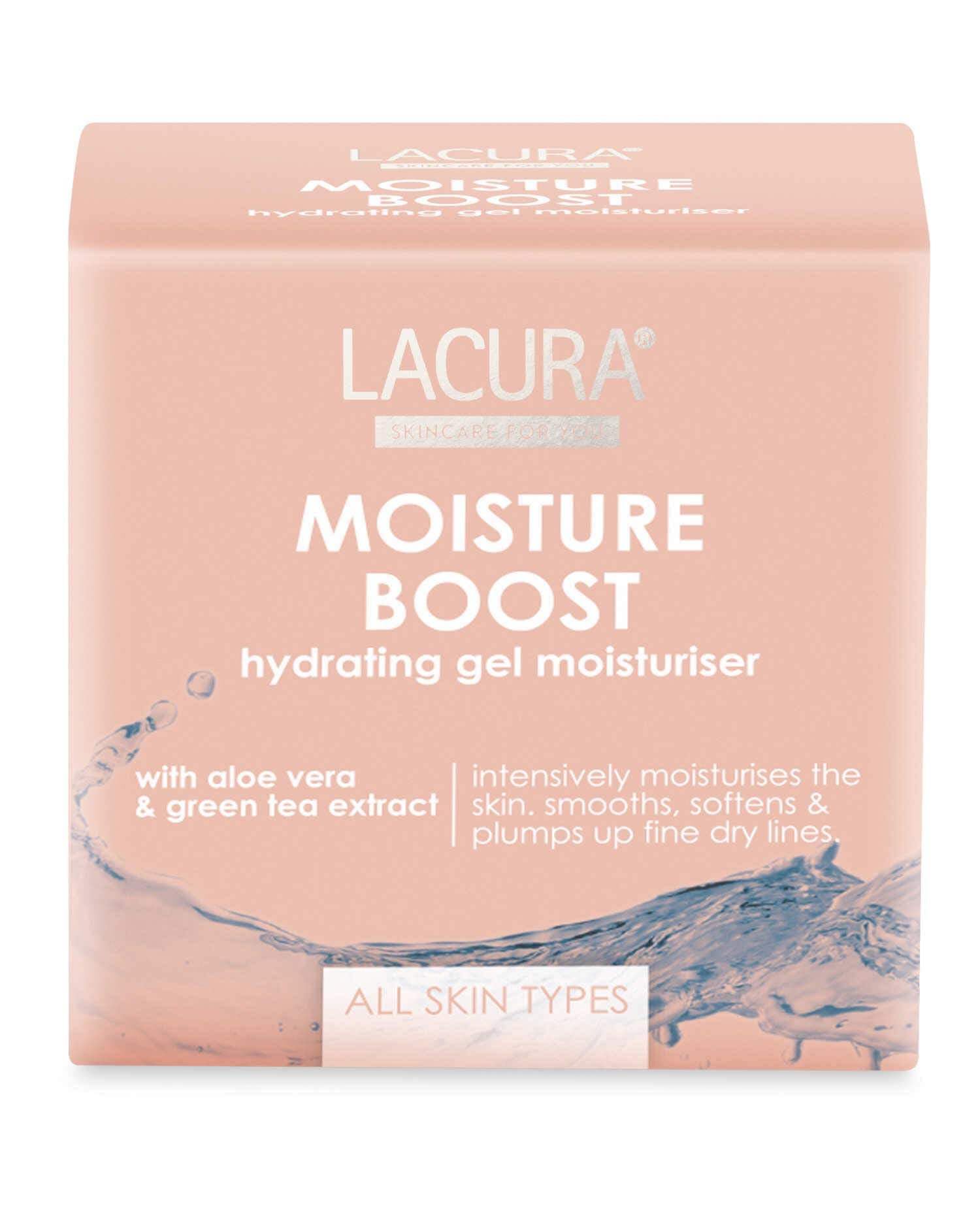 Moisture Boost Hydrating Face Gel Dry Line Moisturiser Healer With