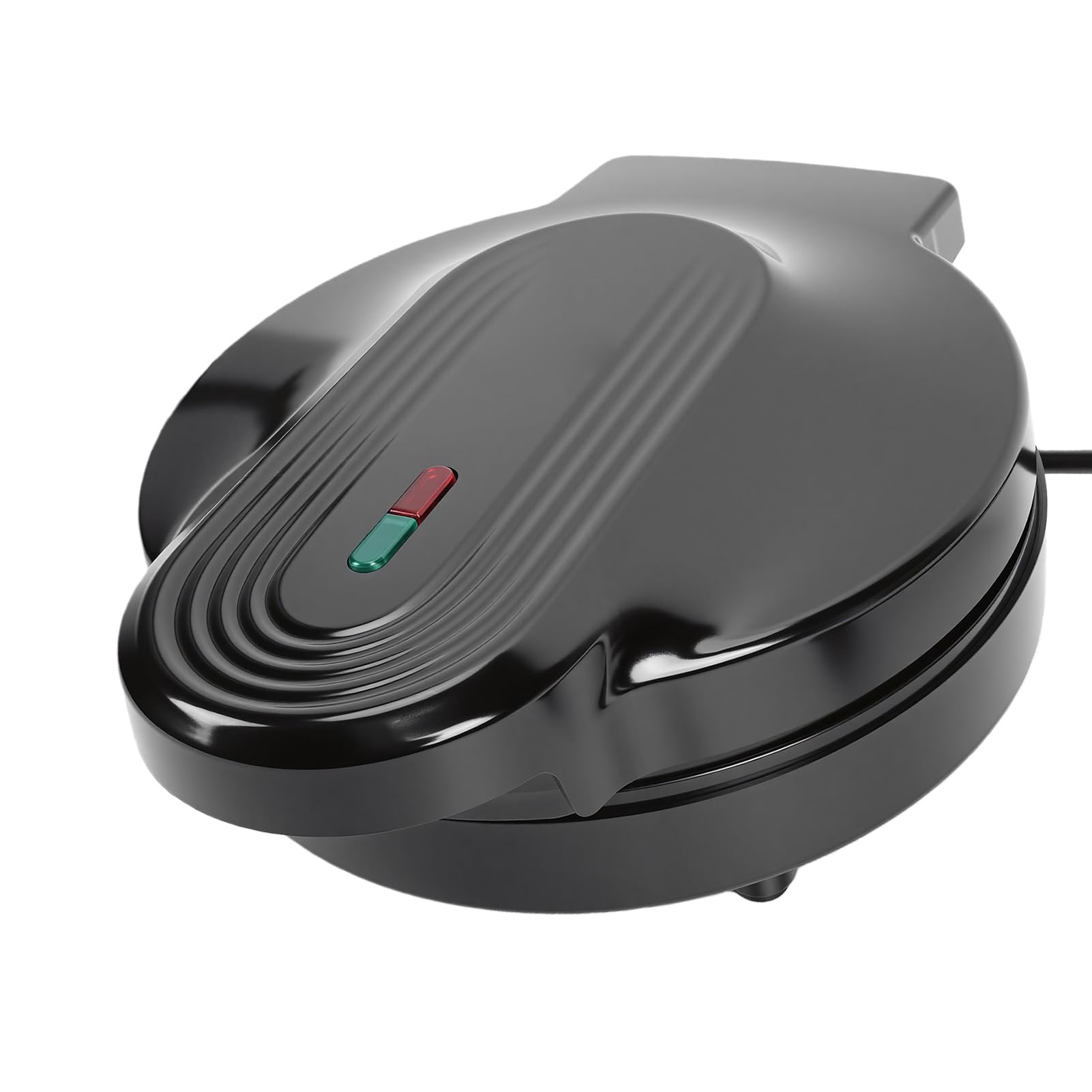 Generic Macchina per Waffle Elettrica Antiaderente e a, Macchina per Waffle Elettrica per Uova, Facile da Pulire, per la Produzione di Coni Gelato Domestici, per in ABS e Alluminio a 30 Fori Senza