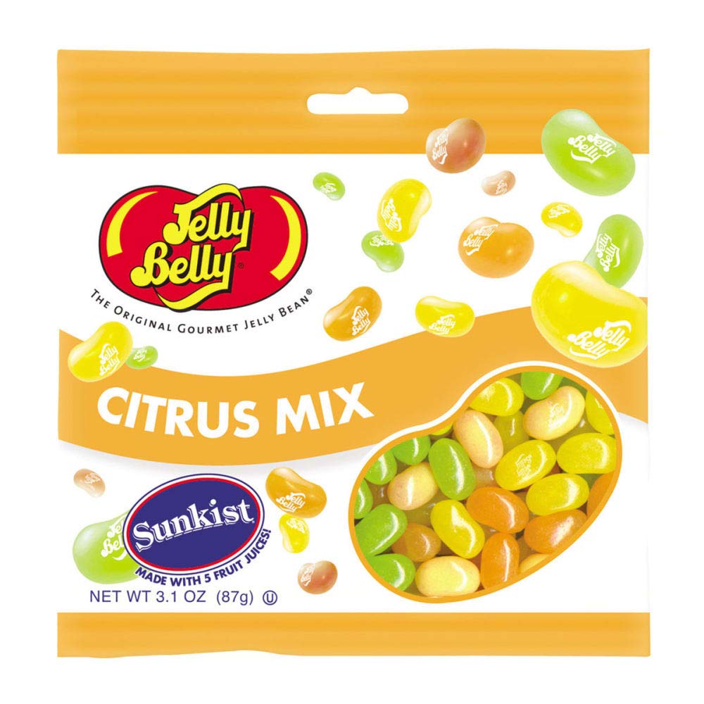 Amazon.com : Jelly Belly Citrus Mix 3.1 Oz : Grocery & Gourmet Food