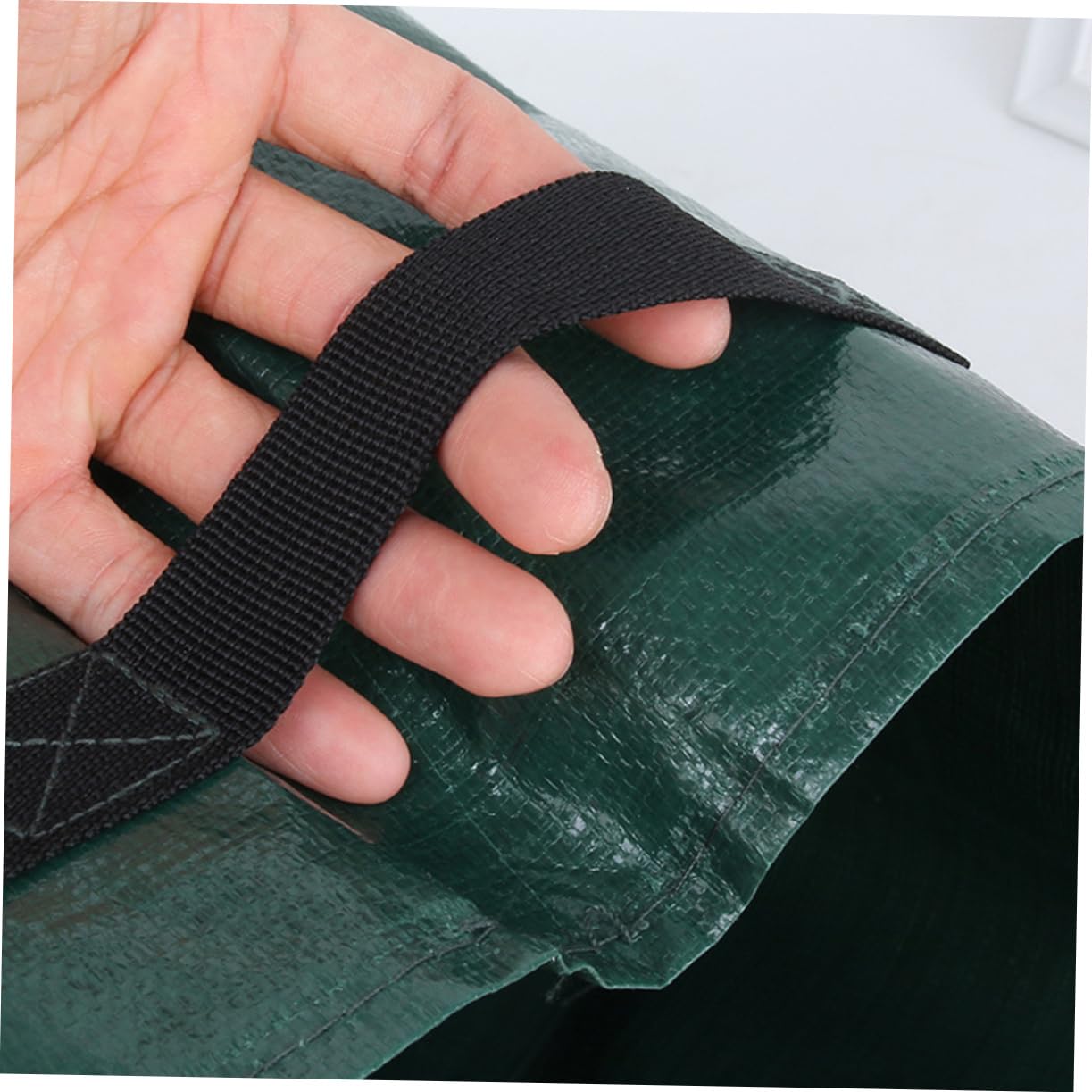 HANABASS 2 Series Bolsa De Plantación De Fresas PE De Unidades De Accesorios De Jardinería Colgantes Fomentan El Crecimiento Vegetal Ventilación De 2 Piezas*2