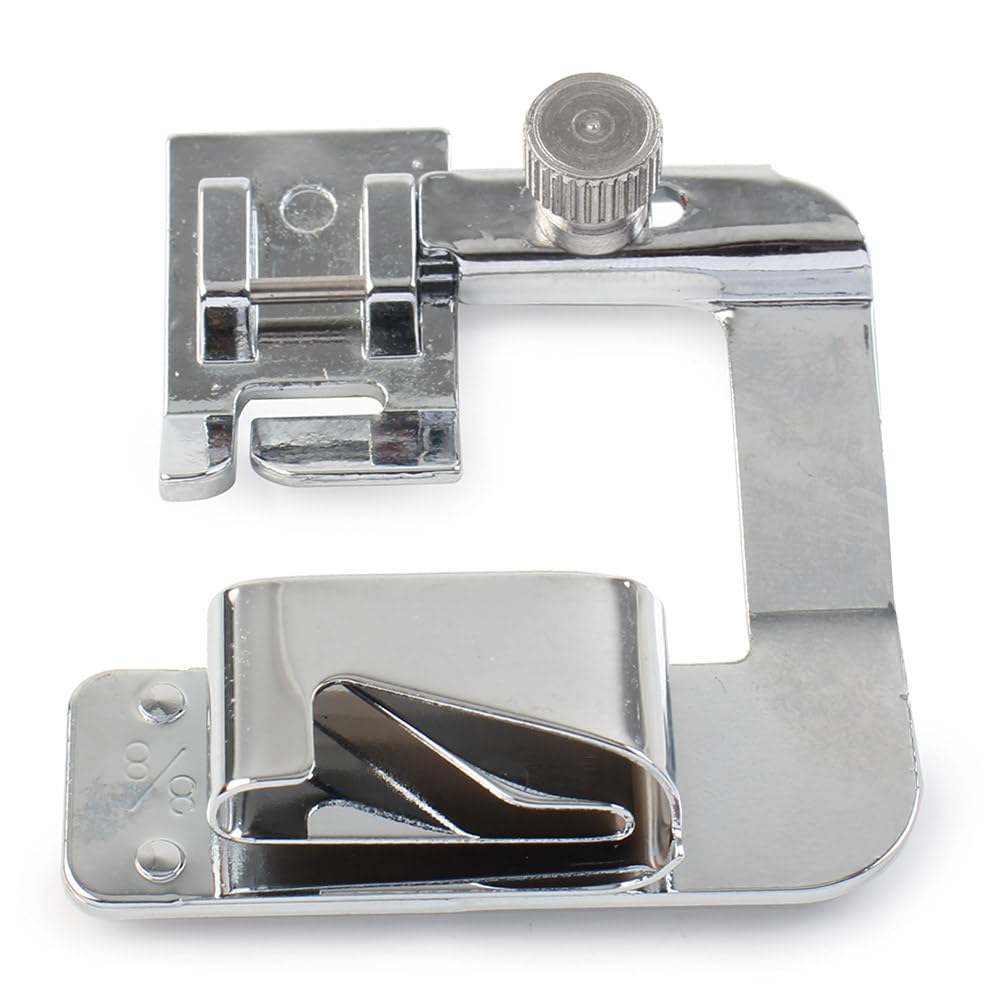 GZYF8/8" Narrow Rolled Hem Sewing Machine Presser Foot #6290 for Brother, Singer, Janome/New Home, Elna, Pacesetter, Elnita, Pfaff, Viking, Juki, Kenmore