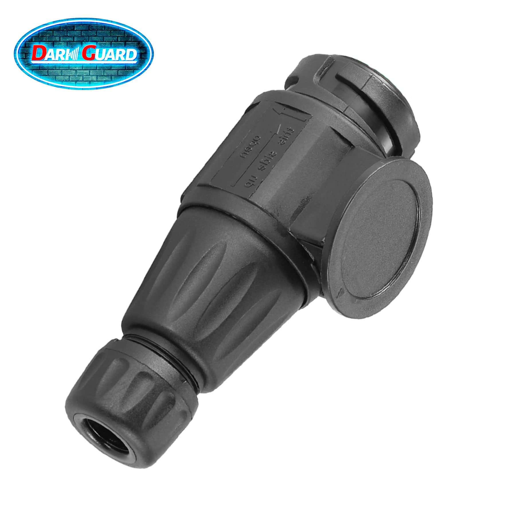 1 Pezzo Spina 13Poli Rimorchio 12v,Spina 13Poli per Macchine Agricole, ISO1724,Impermeabile,Presa 13Poli 12v Maschio, Spina 13Poli per Rimorchio Trattori Portabici Auto RV (DG13P-1)