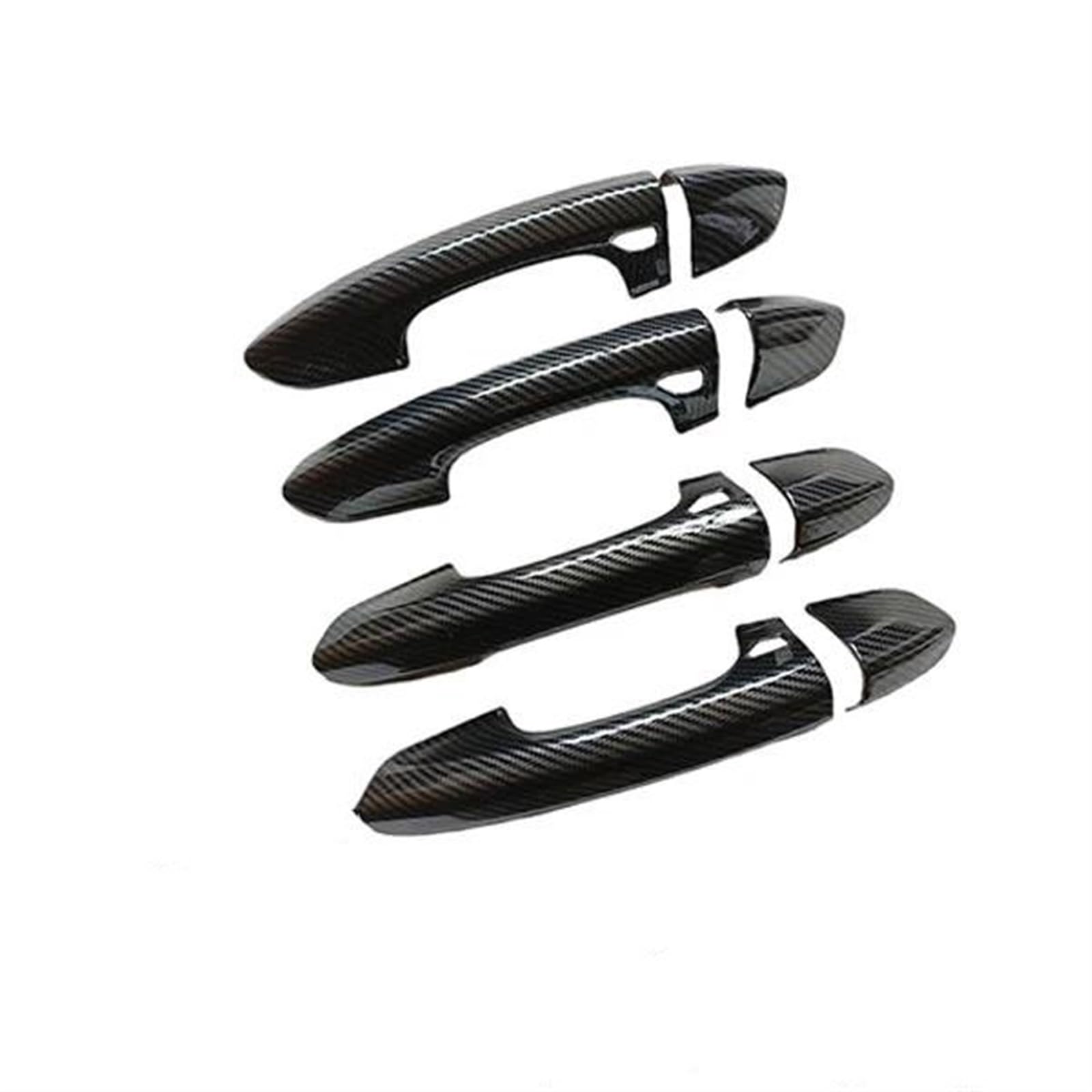 NOHEEU Car Exterior Door Handle Cover Sticker Decorative Lock for Ford for Edge MK2 2015-2020(Style 2)