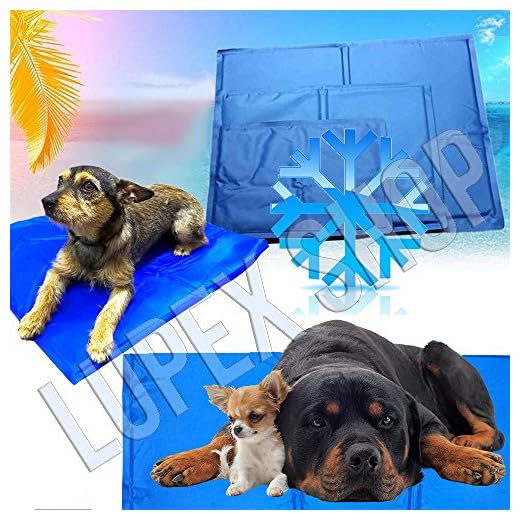 Rebeca Shop - 37102 - Alfombra de gel refrescante para perros y gatos, 40 × 50 cm -