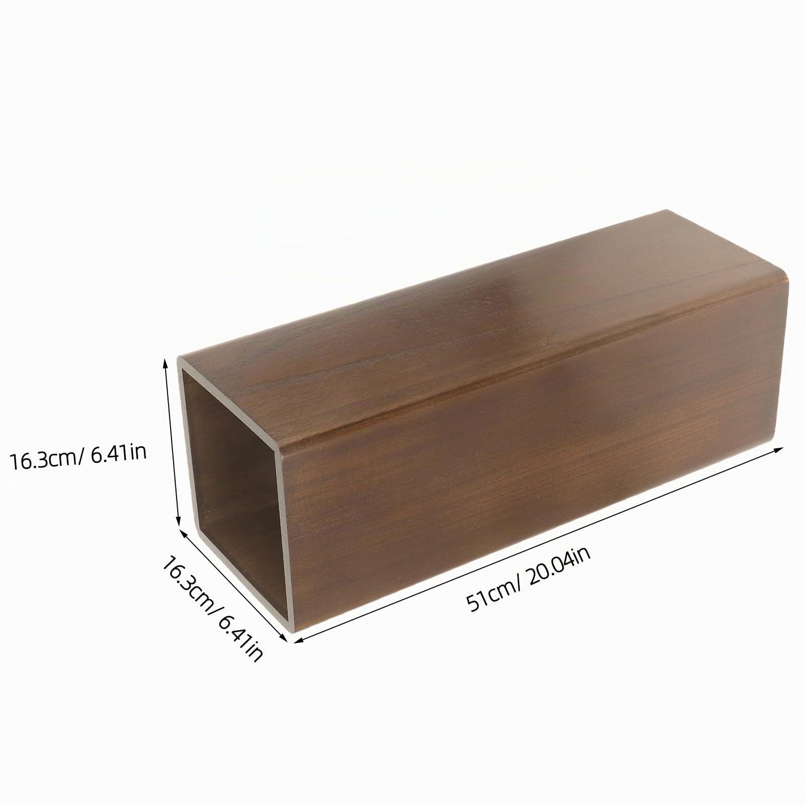 Paragüero de Madera Marrón, Organizador de Paraguas de Gran Capacidad para Hogar y Vestíbulo de Hotel, Elegante y Resistente