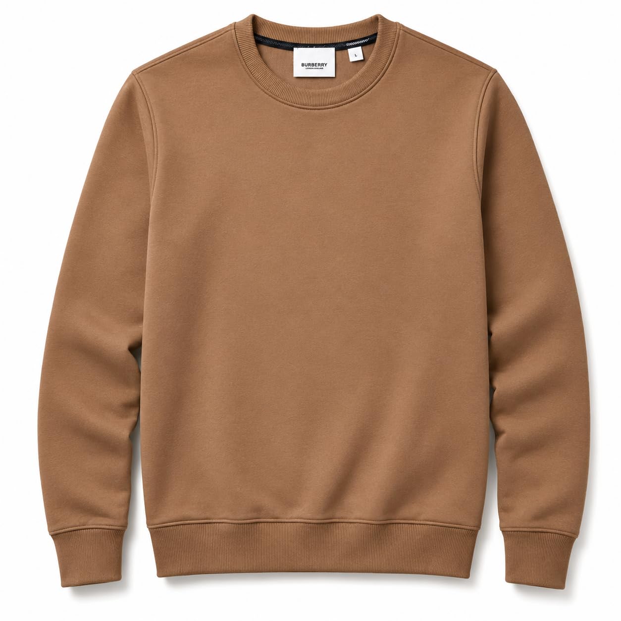 Olive Green Crew Neck Sweatshirt Regular Fit-picture-44