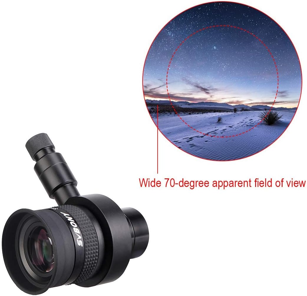 SVBONY Universal Dovetail Base Finderscope Mount Bracket, Bundle with SV152 Reticle Eyepiece 1.25 Inch Crosshair Eyepiece for Optical Telescope