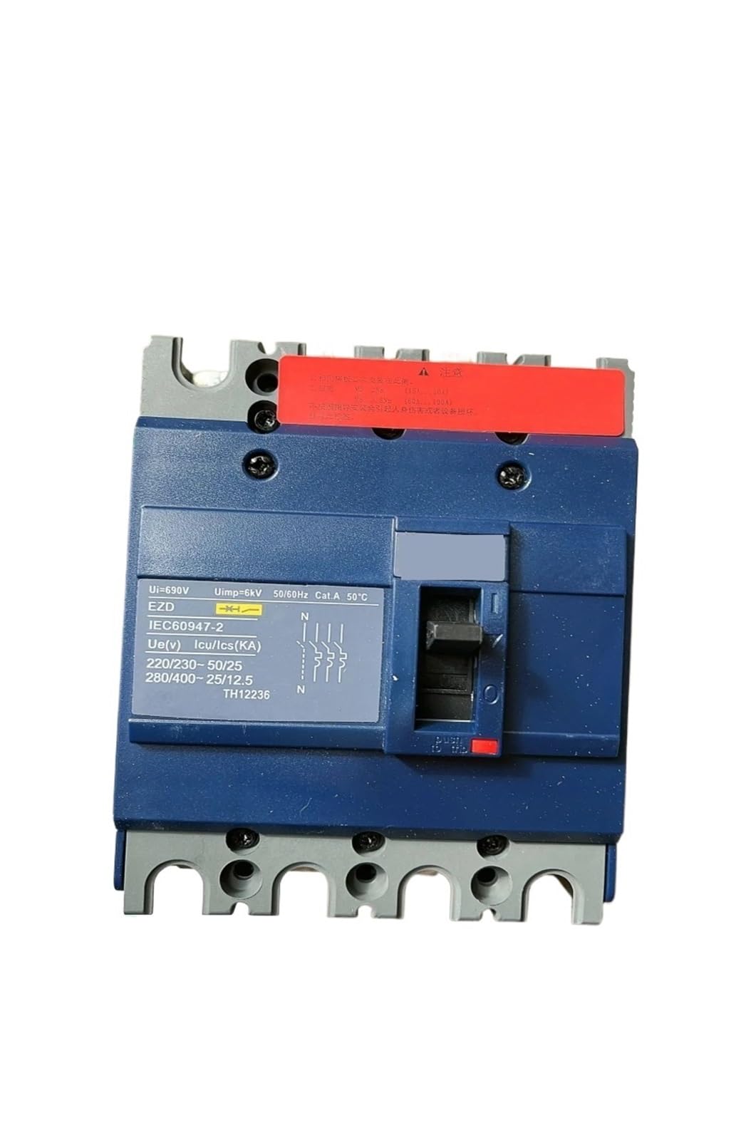 LEOTNNDQ Circuit Breakers Switch EZD630E 3P 4P TM400D-TM630D 25KA(4P,400A)