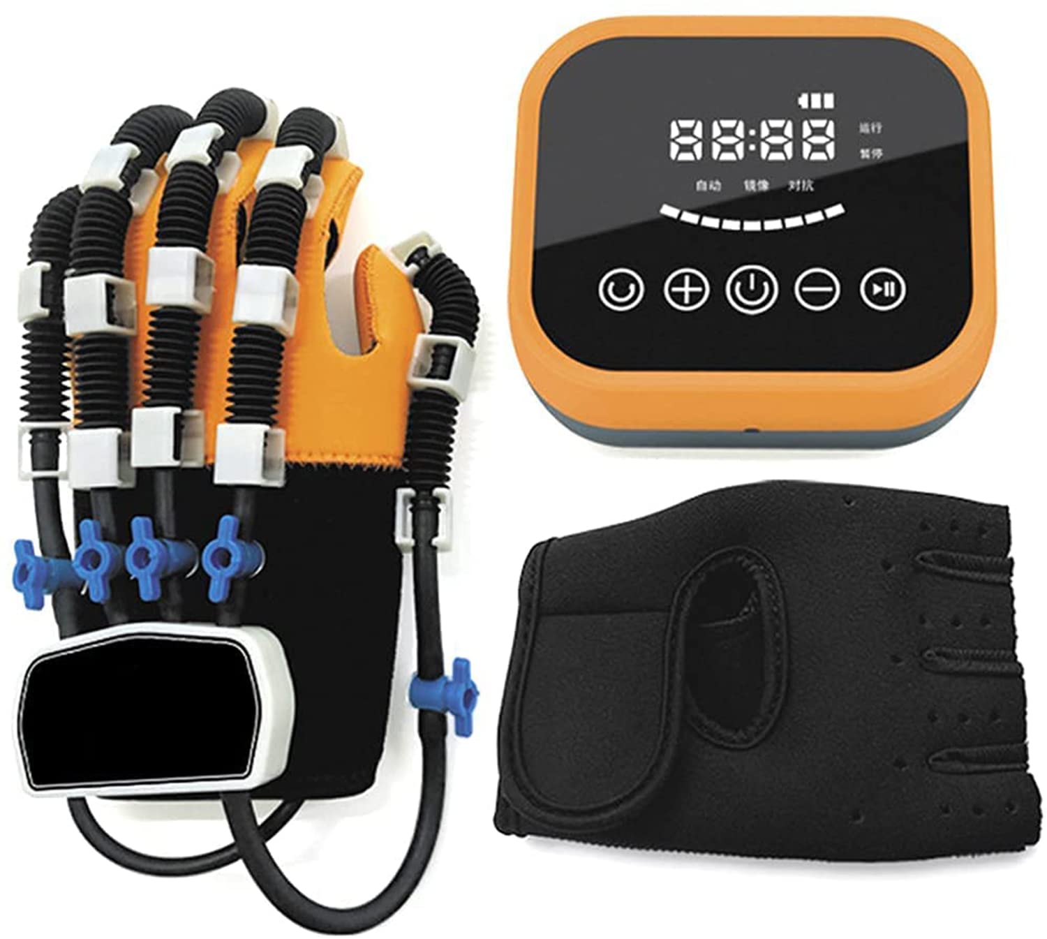 ProHomeElectric Finger Splints, Rehabilitation Robot Gloves, Hand Training, Suitable For Stroke Hemiplegia Rehabilitation Exercise Equipment(Size:M,Color:Left)