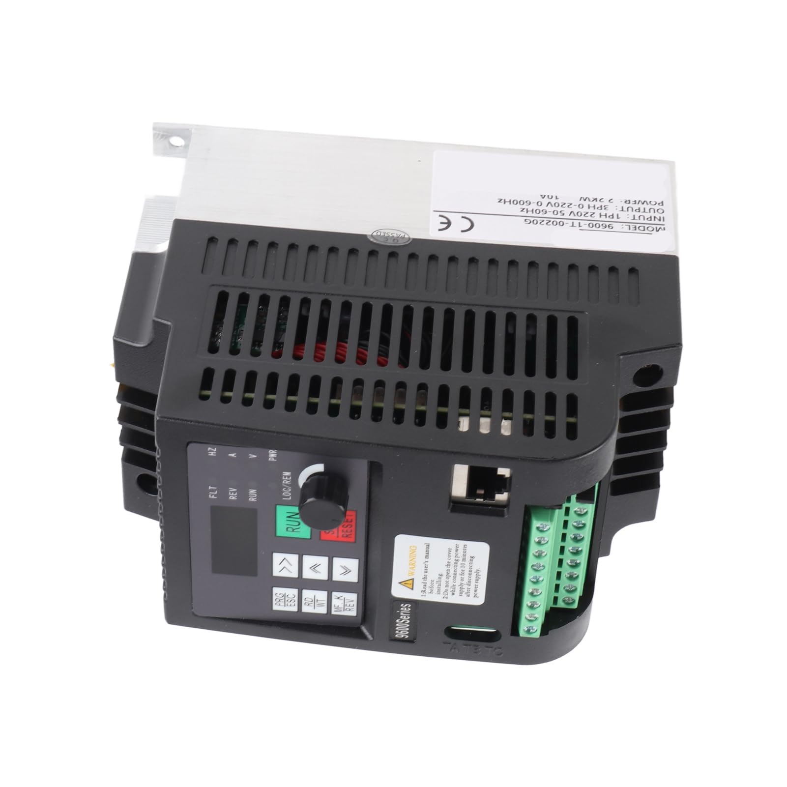 Alomejor Variador de Frecuencia VFD, Control de Potencia de 2.2KW