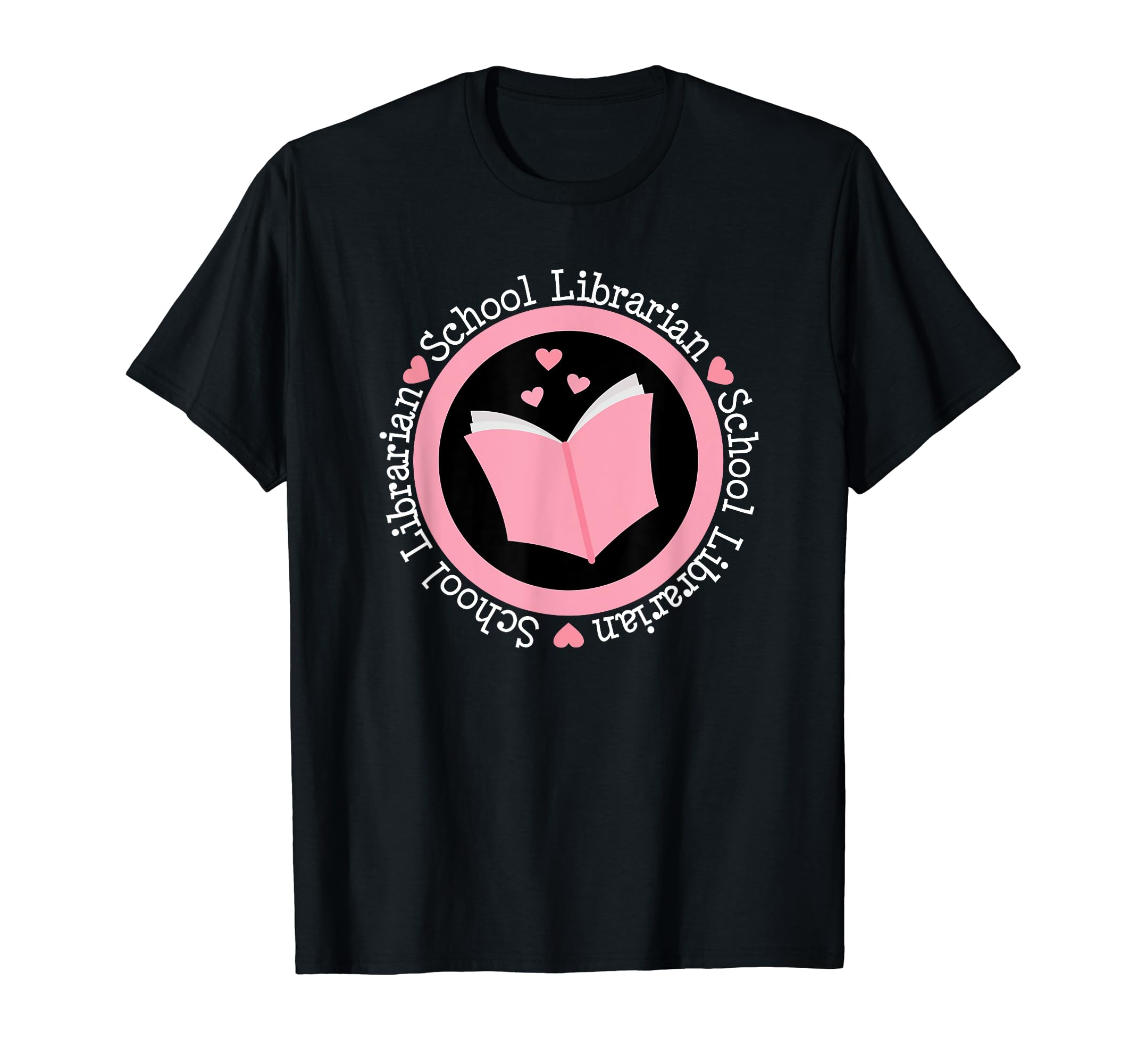 School Librarian Shirt Gifts Library Job Tee