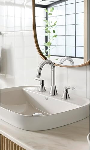 Miniatura 4 de American Standard 7061821.002 Aspirations - Grifo de baño desplegable generalizado, 1.2 GPM, cromado