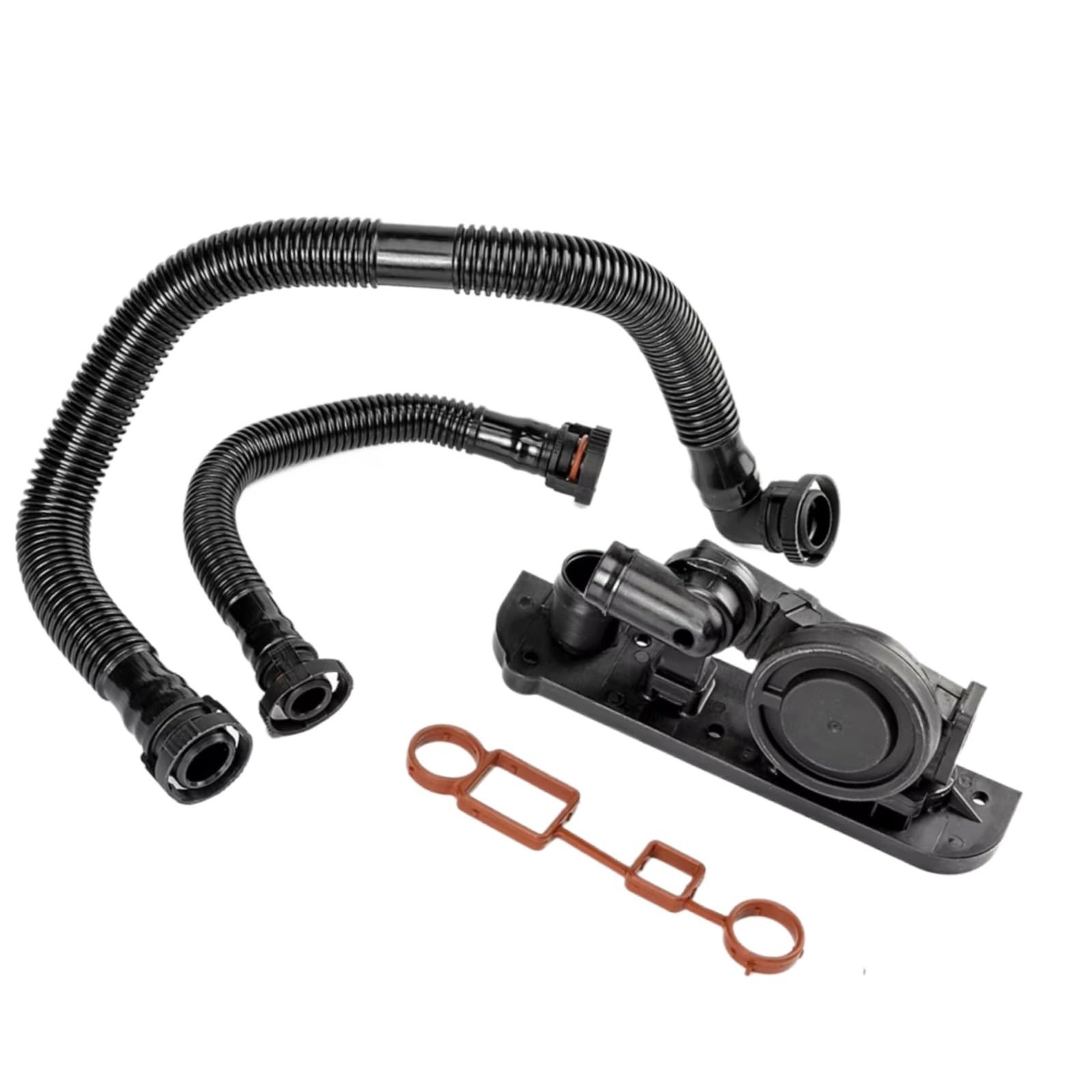 Dfghtrd One Color Breather Hose Compatible With Tt For Roadster 8J9 2007-2014 For A1 8X1 8Xf 2010-2025 Auto Pcv Crankcase Ventilation Pipe Kit 06F129101c 06F103235