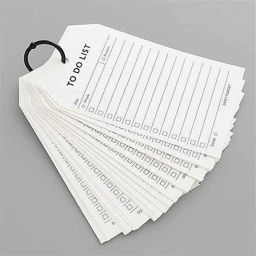 Miniatura 6 de YITAQI Planificador de notas, bloc de notas de trabajo de estudio portátil, bloc de notas, papelería, lista de tareas escolares, hojas sueltas,