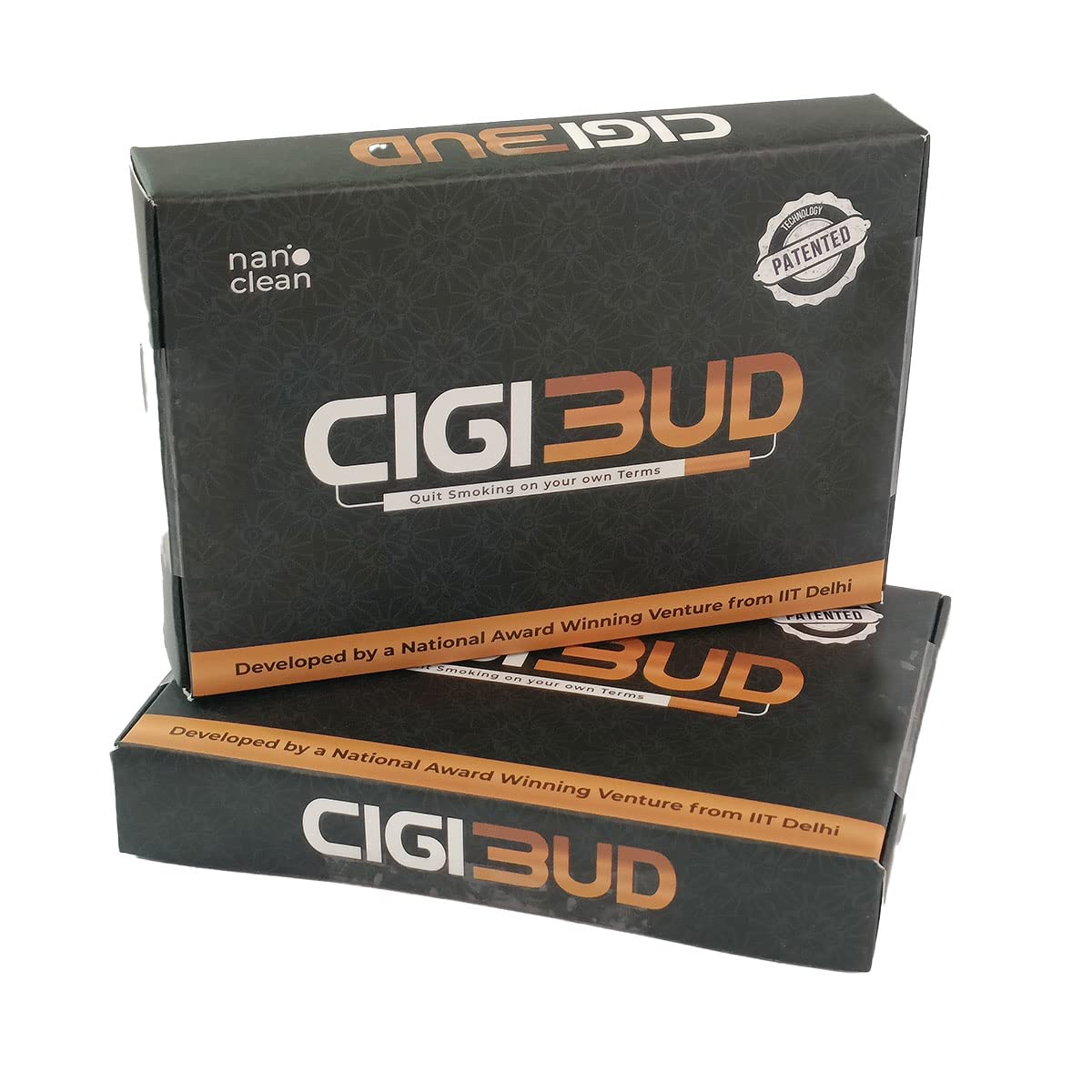 Cigibud filters |Nanoclean Technology Reusable anti smoking filters|stoptar filters|filters to quit smoking|tar reduction filters|smoking accessories|Reduce tar and smoke|As Seen on Shark Tank - White Color - Pack of 2 - 60 Filters (B0BY6Z4NWV) Amazon Price History, Amazon Price Tracker