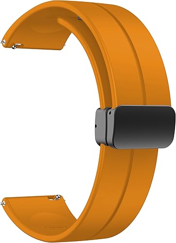 Miniatura 2 de Correa de repuesto de silicona de 0.866in, compatible con Garmin Vivoactive 4Galaxy Watch 3 de 1.772in, Gen 5para Huawei GT2 de 1.811in, GT2 Pro de