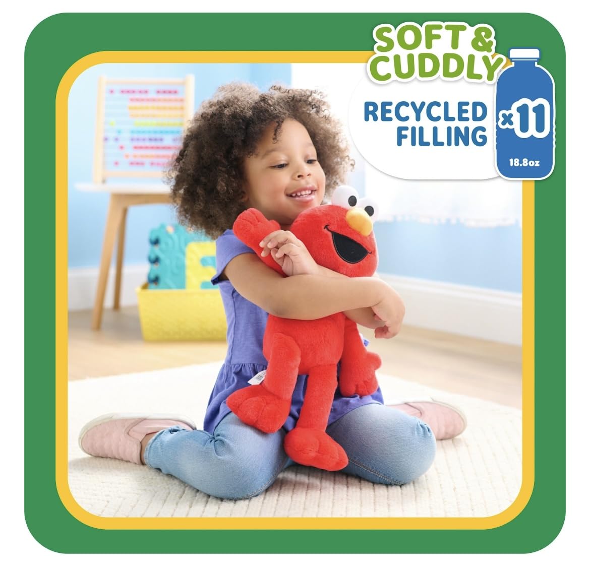 Just Play Elmo Pluszowy czerwony 43,2 cm