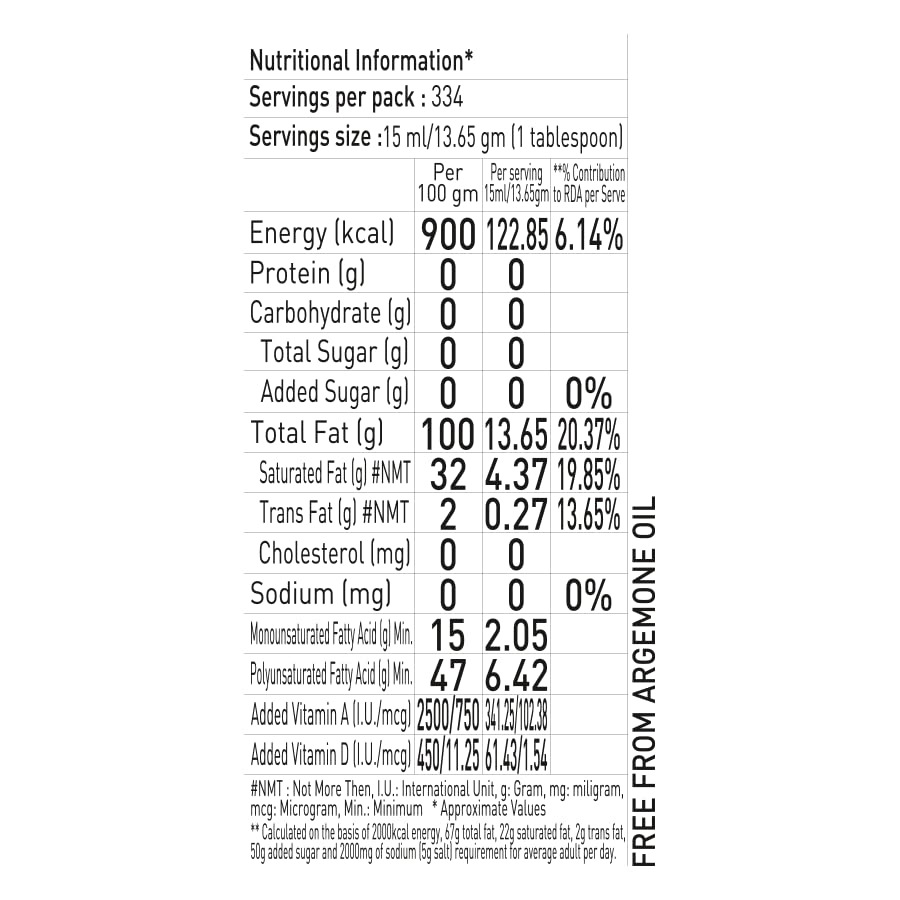 Image of TIRUPATI REFINED COTTONSEED OIL (5 LTR Jar)