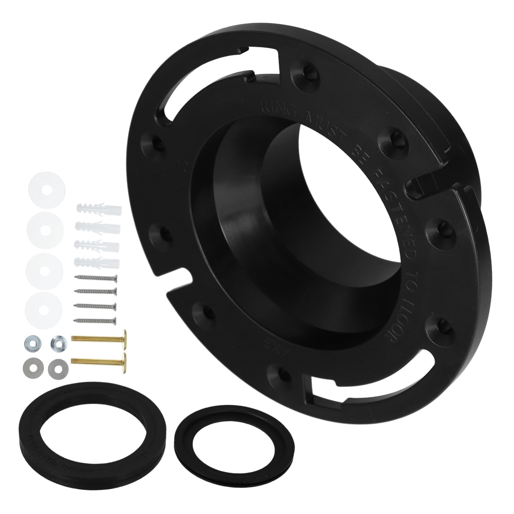 Anillo de Sellado para Inodoro de Rv 300 310 320, Goma Negra | 1 Juego de Juntas, Repuesto para Mantenimiento Completo, Instalación Sencilla y Sellado de Alto Rendimiento