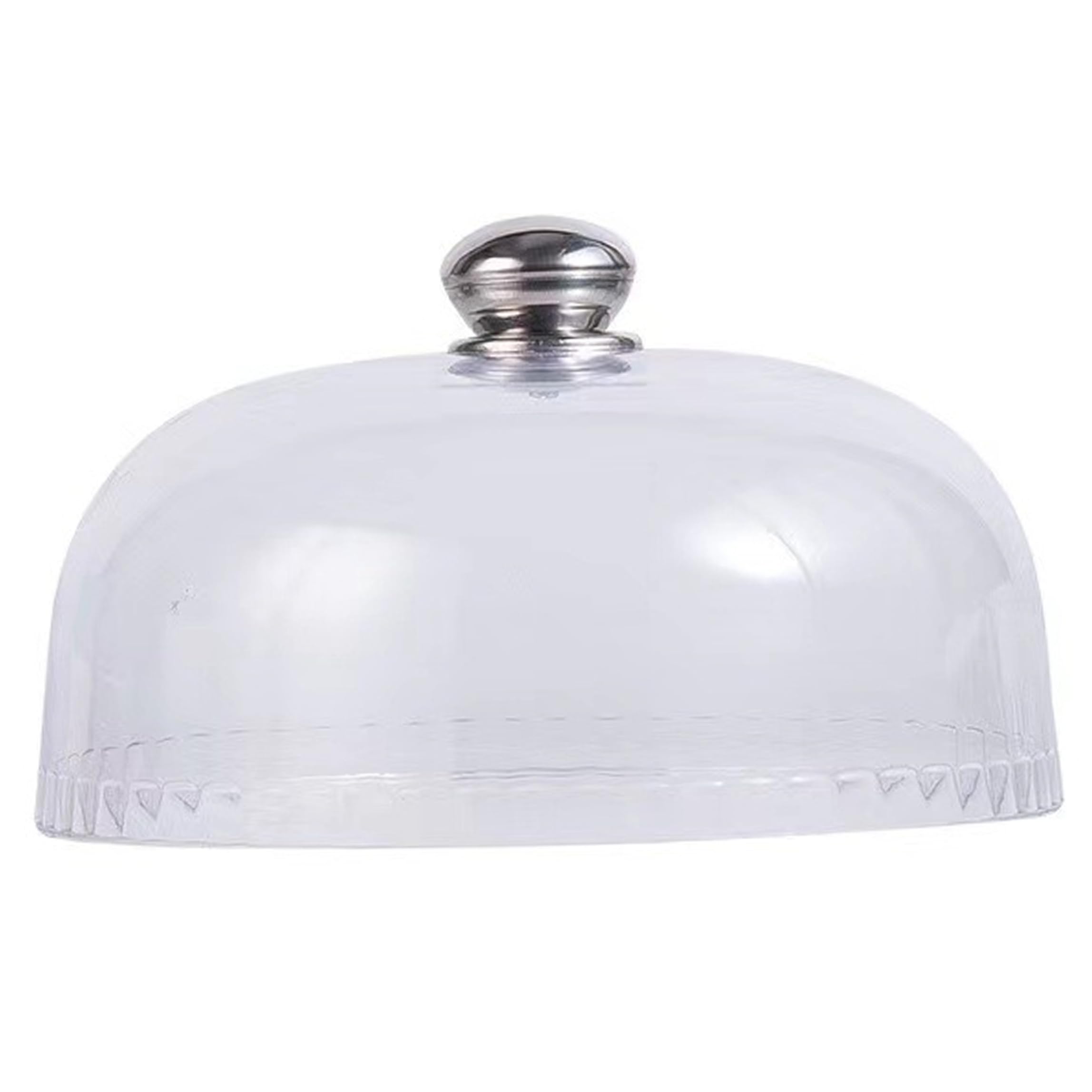 Xdyyjrasa Cake Cover -Clear Plastic Cake Dome, Dustproof Food Protector for Kitchen & Parties 10.04x3.94in