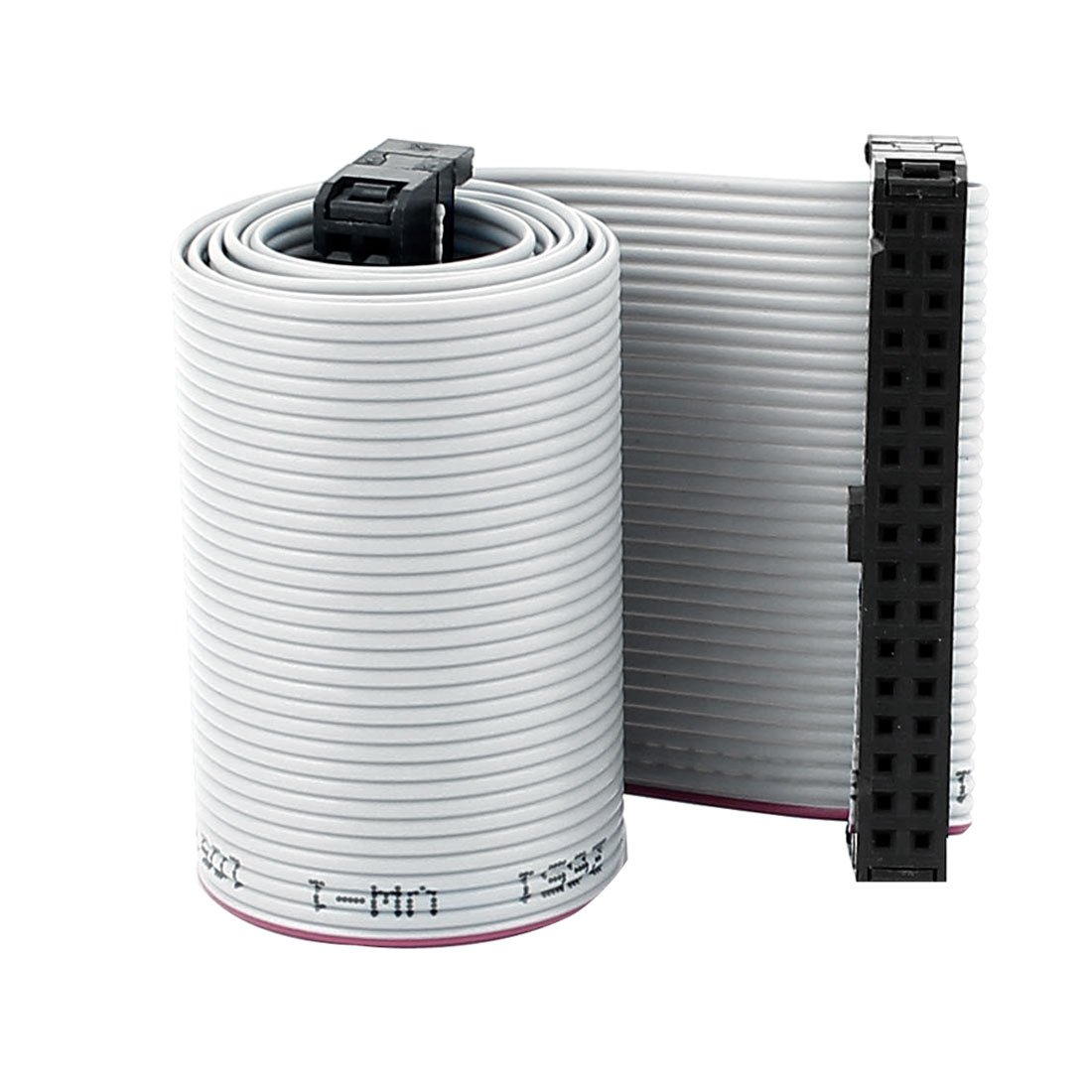 uxcell 48cm 34Pin 34Way 2.54mm Female/Female IDC Extension Flat Ribbon