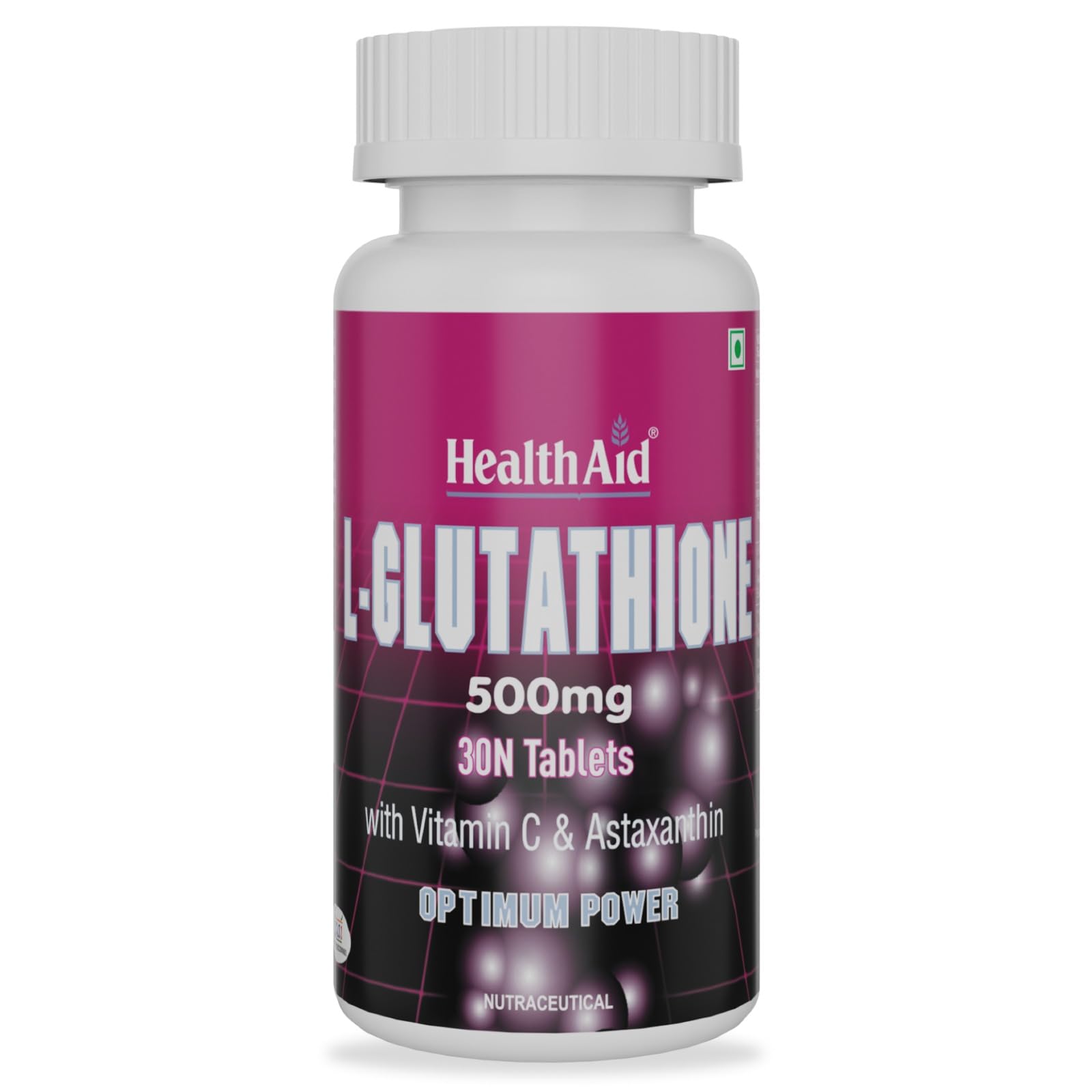 HealthAid L-Glutathione 500mg with Vitamin C For Glowing & Radiant Skin| Supplement for Glowing Skin, Anti Aging & helps improve detoxification | 30 tablets-image-23