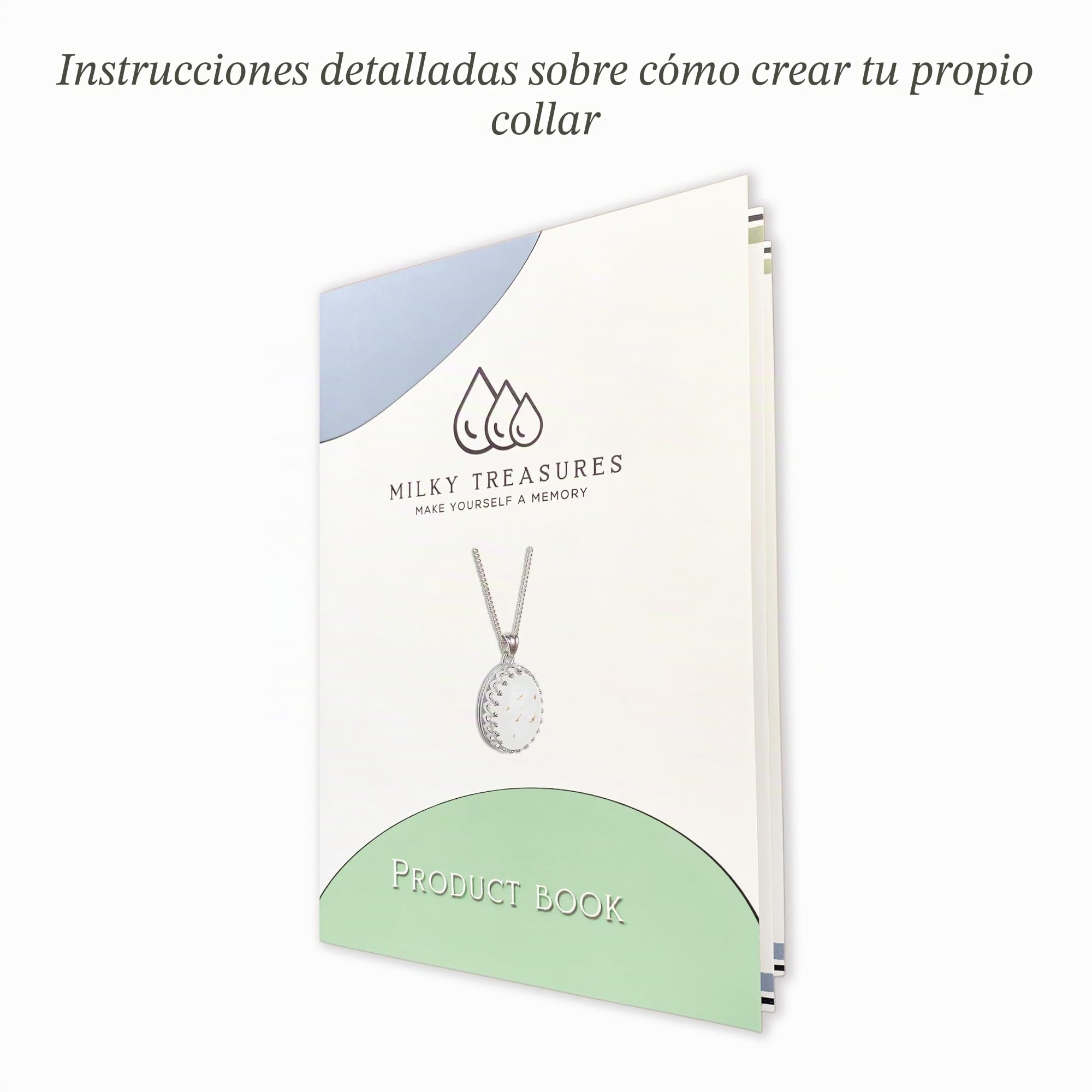Kit de fabricación de joyas de leche materna de 18 mm, colgante de plata de ley 925 de 18 mm, recuerdo de lactancia, regalos para nueva mamá, lista de regalos para baby shower, día de