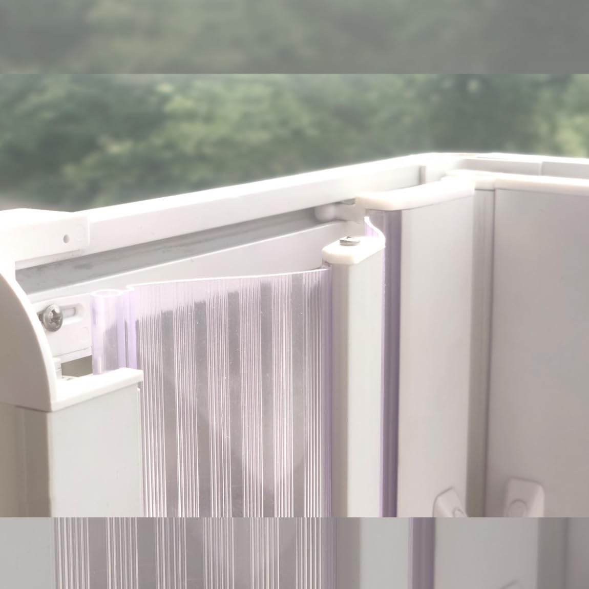 Box Doccia 2 Lati Angolare Soffietto In Pvc Bianco (80x120)