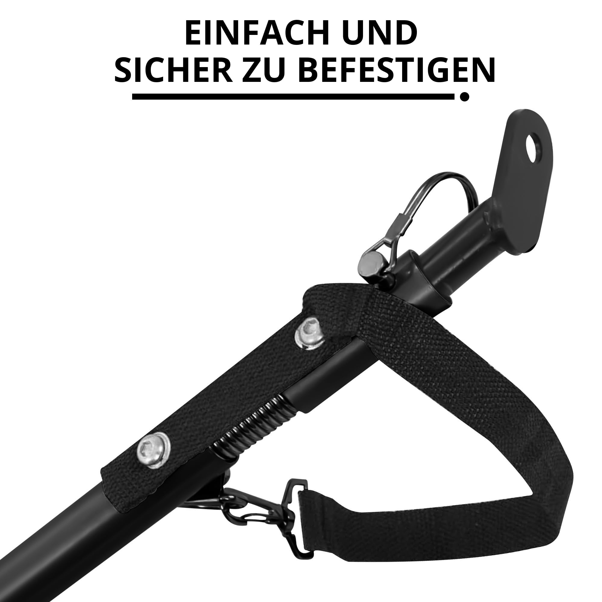 Hundeanhänger Boxer 2-in-1,Hundefahrradanhänger & Hundebuggy, groß & faltbar, federndes Fahrwer, bis 35 kg, inklusive Tasche & Sicherheitsfahne, SmartSpace Design