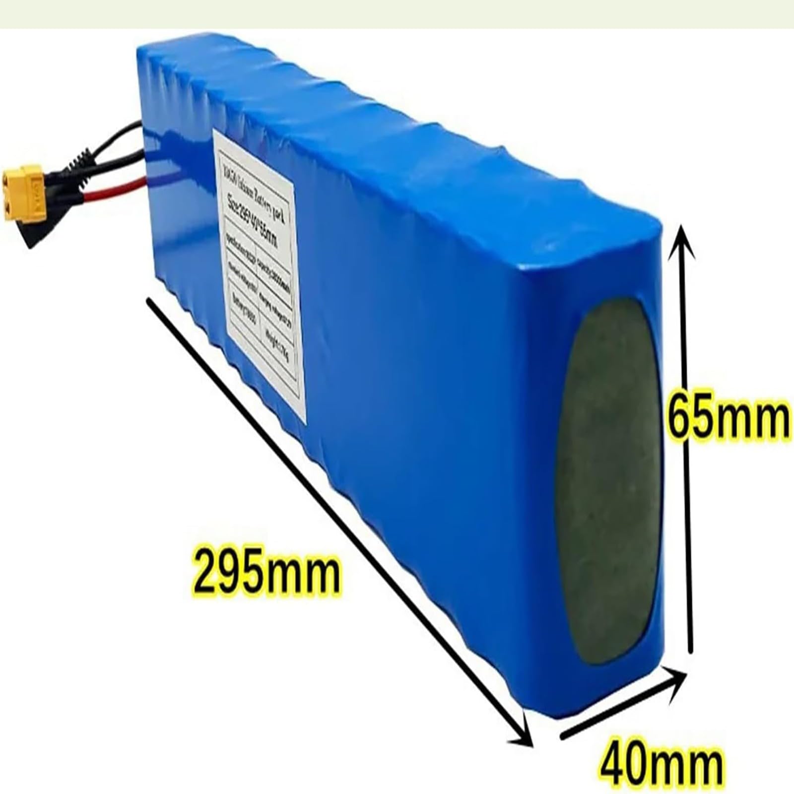 Batería De Litio Para Bicicleta Eléctrica De 60 V Y 38 Ah, 16S2P, Con Cargador, 1000 W, 800 W, 550 W, 350 W Y 200 W. 60V 38Ah,T plug