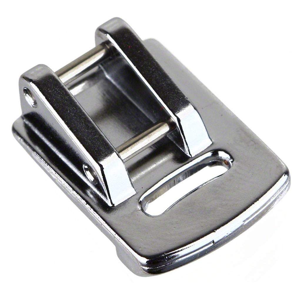 YICBOR Double Gathering Foot snap on Foot #200315007 for Janome, Elna, Kenmore and Many Other Sewing Machines