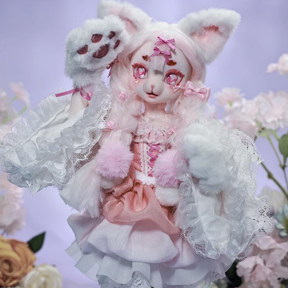 Amazon.co.jp: Meeler BJDドール 1/4 フルセット女の子 40cm SD 樹脂