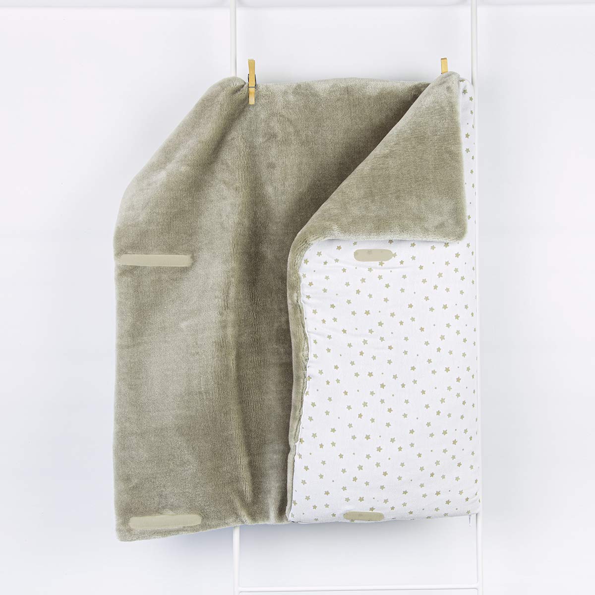 Arrullo Reversible Para Bebé PIELSA Baby Elaia - Tamaño 70x90 Cm, Acolchado, Hipoalergénico, Made In Spain