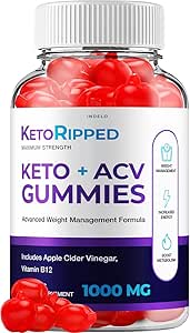 Rapid Ripped Keto ACV Gummies, Max Strength Official Rapid Ripped Gummy 2 Pack